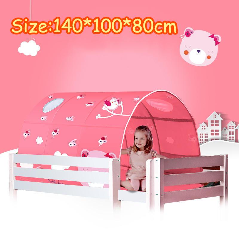 Kinderbedtent Tunnel Speelhuisje Klein Huis Kamerdecoratie Tent Kruiptunnel Speelgoed Kinder Spelletjes Huis Tent Tunnel Op Bed