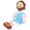 30cm Jesus/Maria Plush Doll PP Cotton Soft Accompany Sleep Pillow Cute Sofa Ornament Classic Jesus Savior Cartoon Arabian Doll Religious