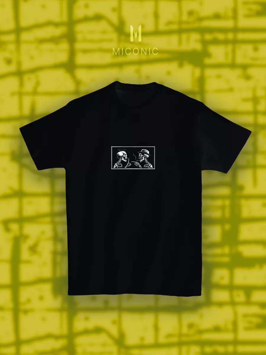 Sad mood meme print T-shirt XL