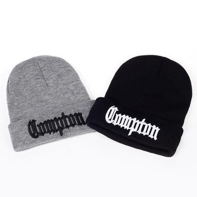 Winter Warm Beanies Strikket lue Unisex street hip hop caps broderi bomull lue ski luer gorros