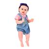 Reborn Girl Doll Lifelike Vinyl 22 Inch Waterproof Weighted Rebirth Baby Doll Toy for 3 Years Old