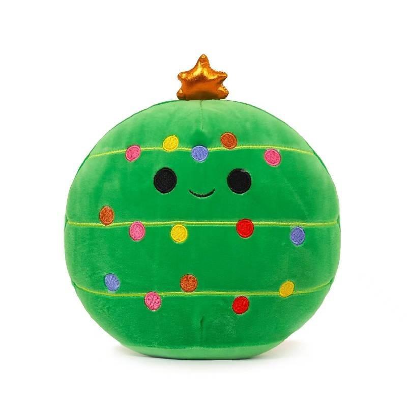 Cute 20cm Christmas Santa Claus Christmas Tree Plush Toy Soft Stuffed Doll Wholesale