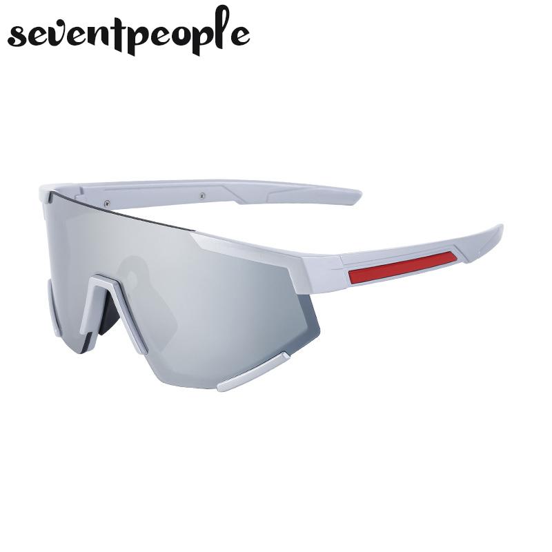 Sports Oversized One-Piece Shield Sunglasses Women  Luxury Steampunk Outdoor Goggle Sun Glasses For Male Punk Shades UV400