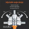 38-in-1 Multi-Angle Ratchet Screwdriver Set with Quick Wrench and High Hardness Tool Box