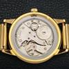 VINTAGE MONTINE REFURBISHED HAND-WINDING SWISS MENS SILVER DIAL WATCH A441551-5