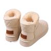 Snow boots winter piled thickened warm bread shoes outdoor fur integrated large cotton shoes