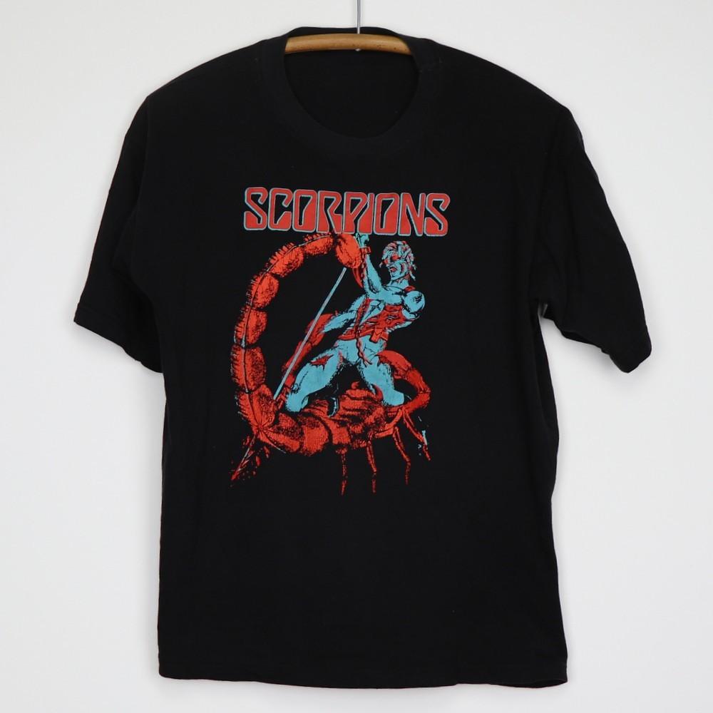 Scorpions Band Tour Retro Vintage Black Unisex S4XL TShirt Unisex T-Shirt