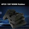4Pcs Heavy Duty Rectangle 118*80mm Lift Pads Black Rubber Arm Pads For Car Lift
