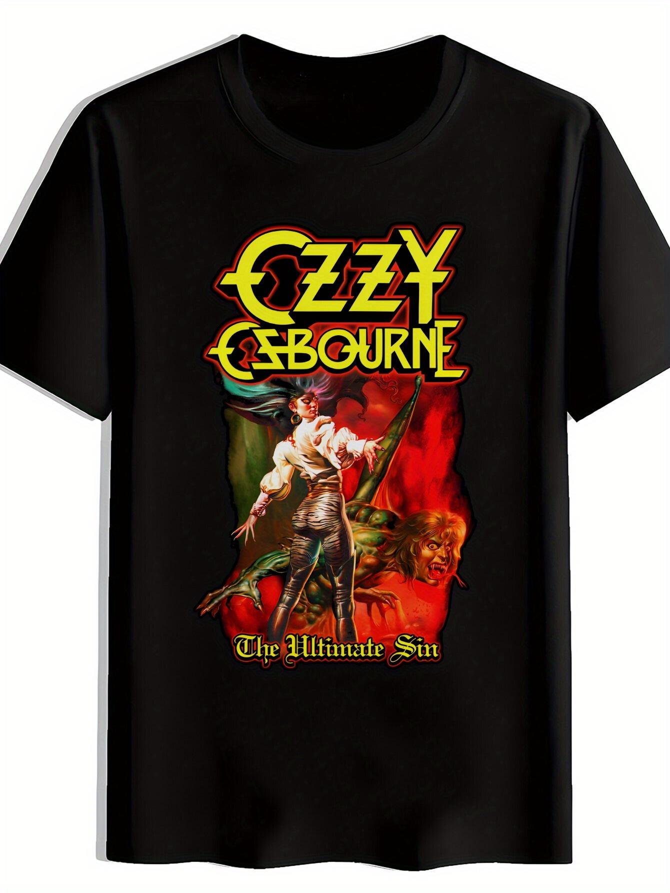 [Ozzy Osbourne Graphic T Shirt] 1pc Ozzy Osbourne The Ultimate Sin Graphic T-shirt XXL