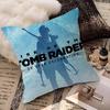 Lara Croft Tomb Raider Immagine Personalizzata Testo Cuscini Decorativi per la Casa Regali per la Casa 45x45cm