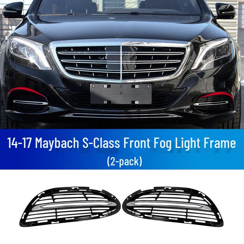 Mercedes-Benz Maybach S-Class Rear Bumper Chrome & Decorative Strips for S400, S500, S600.