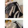 Men's Spring Autumn Side Striped Loose Straight Sports Pants High Street Ruff Handsome Corduroy Casual Pant