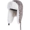 Winter warm new leopard print thickened Lei Feng hat women's windproof hat Merad pilot cycling ear protection Lei Feng hat