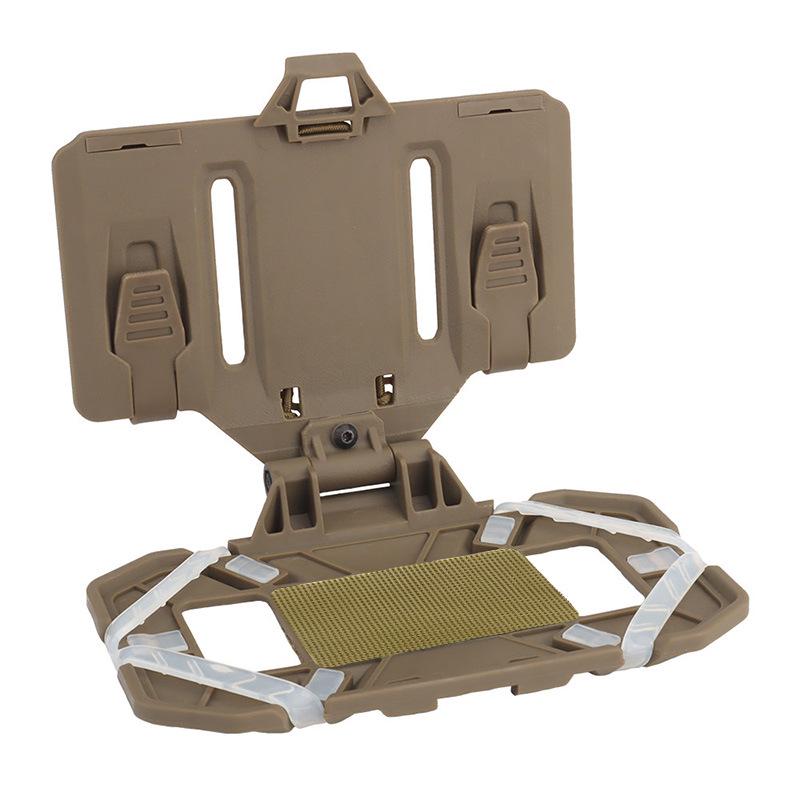 Nylon MOLLE Tactical Chest Rig Vest with Phone Holder & Folding Navigation Board