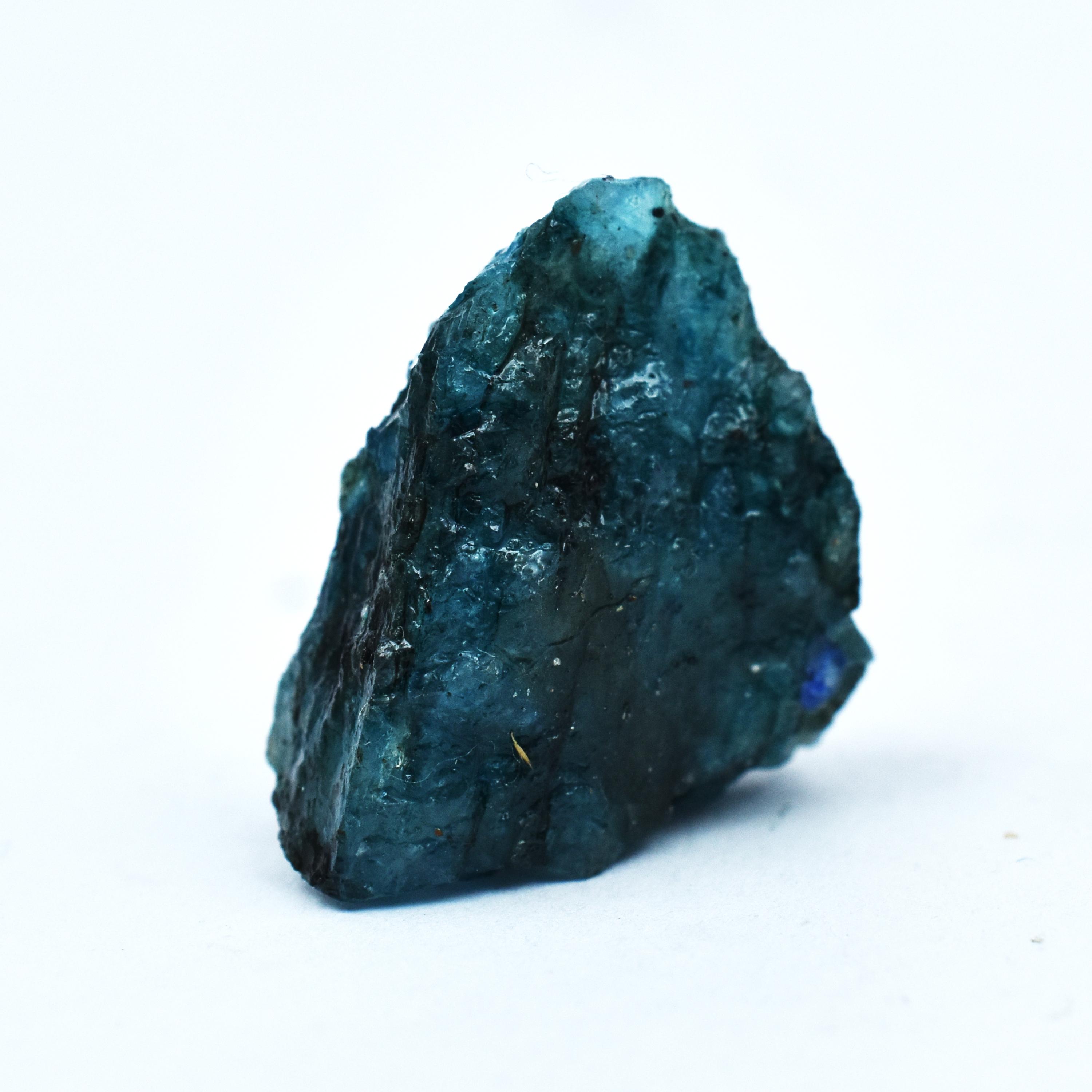 Natural Blue Aquamarine Loose Gemstone Uncut