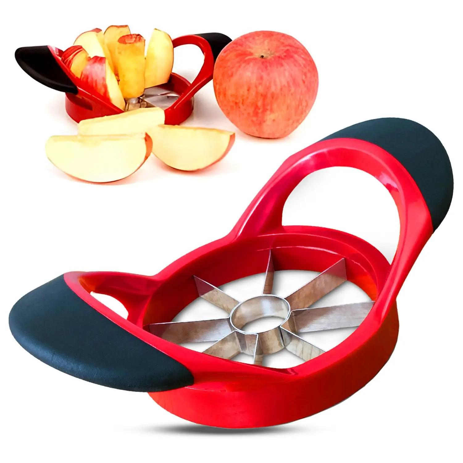 

Stainless Steel Fast Apple Potato Onion & Vegetable Cutter Home Kitchen Tool for Core Removal Plastic Slicer Good kitchen helper