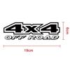 1pc Universal Creative 4×4 Off-road 4WD Reflective Decal Car Sticker Waterproof Window Decor Car Styling Auto Body Decoration