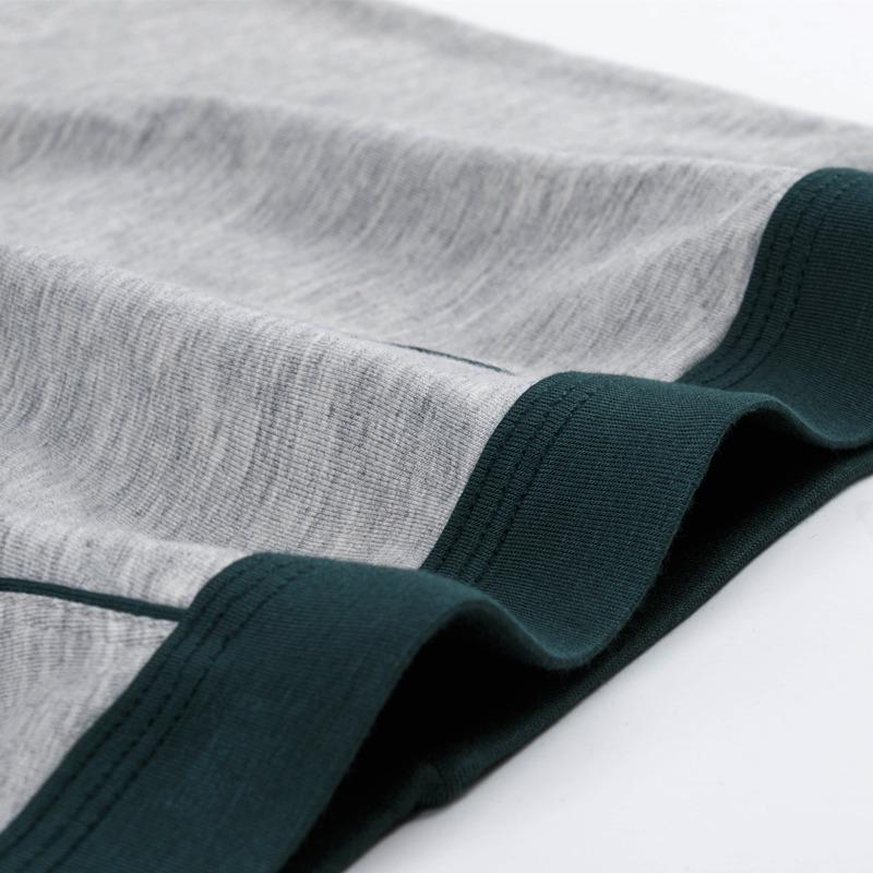 Herren Plus Size Atmungsaktive Baumwoll-Boxershorts - Nahtlos Rot