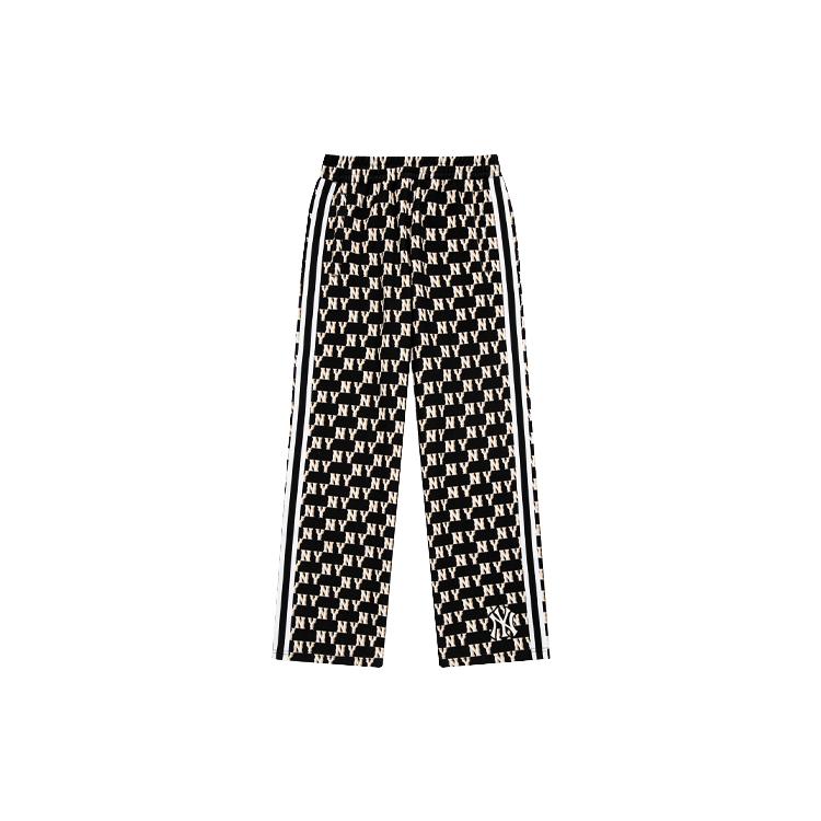 Pantaloni casual noi MLB unisex negri 3APTM0431-50BKS