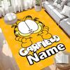Custom Name Personalized Garfield Print Carpet, Versatile Home Decor Rug, for Playroom, Apartment, Balcony, Entryway, Hallway Gift