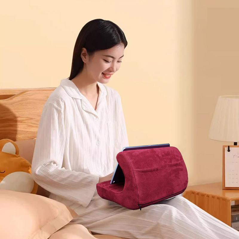 Çok Açılı Sünger Yastık Tablet Tutucu iPad İçin Samsung Tab İçin Xiaomi Huawei Okuma Tableti Telefon Yastığı Stand Braketi