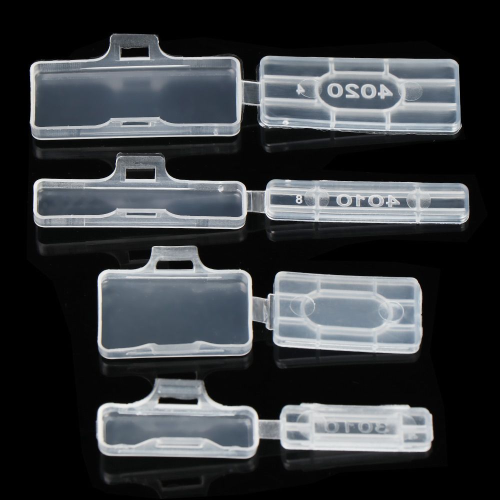 50Pcs Transparent Network Cable Labels Box Cable Labels Identification Tags Fiber Organizers Waterproof Cable Tie Marker Tool