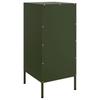 Sideboards 2 pcs Olive Green 36 x 39 x 79 cm Steel