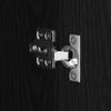 Bathroom Cabinet with Door Black Oak Effect 40 x 30 x 100 cm