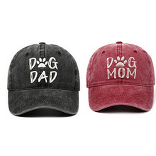 Taubenstickerei Gewaschene Baumwolle Distressed Baseballkappe - Dad Hat Hip Hop Stil