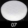 Round Chair Protector Thicken PU Leather Elastic Bar Stool Chair Cover Waterproof Stool Slipcover Small Round Seat Cushion Cover