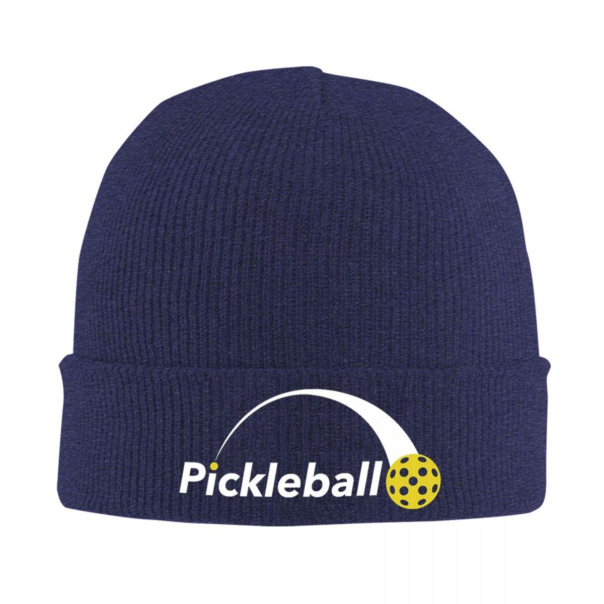 

Pickleball Warm Knitted Cap Hip Hop Bonnet Hat Autumn Winter Outdoor Beanies Hats for Men Women Adult One Size