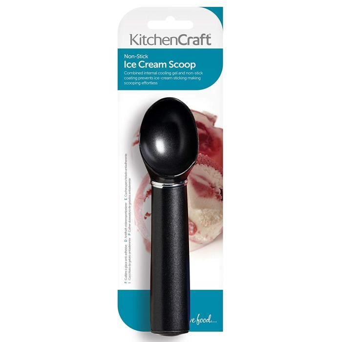 Kitchen Craft Cuillère À Glace Plastique, Noir, 28 X 18 X 18 Cm - KCNSICE