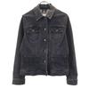 Denim Jacket S Black Jeans Men's Used