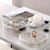 Jewelry Box, Jewelry Organizer with Handle, Clear Jewelry Boxes for Women Girls, Make Up Organizer, Jewelry Storage Holder
