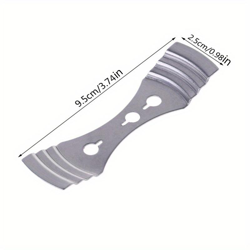 2 Stück Kerzen Docht Zentrierer, 3-Loch Kerzendocht Halter für DIY Kerzenherstellung
