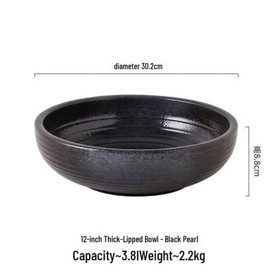 ZISIZ 12-inch Sichuan Soup & Serving Bowl