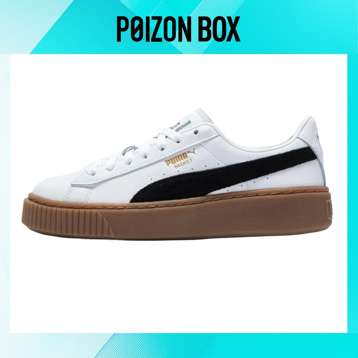 

кроссовки PUMA Female Puma Basket Platform L Skate shoes 394369-01
