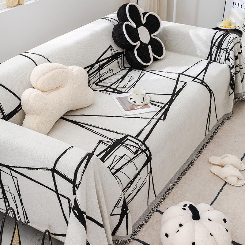 Chenille Sofa Towel Cover Cloth Sofa Cushion Four Seasons Universal High Sense Full Covered Universal Dust Cover Blanket