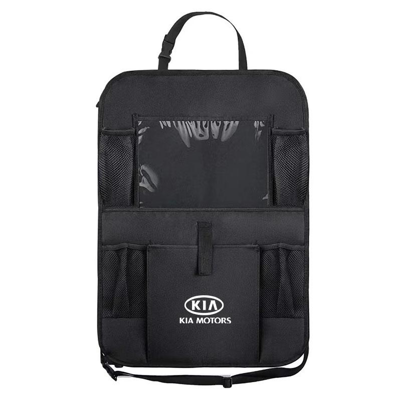 

2026 Hot Car Sticker Car Seat Back Pocket Multi-functional Storage Bag for KIA sportage ceed sorento cerato optima picanto rio s