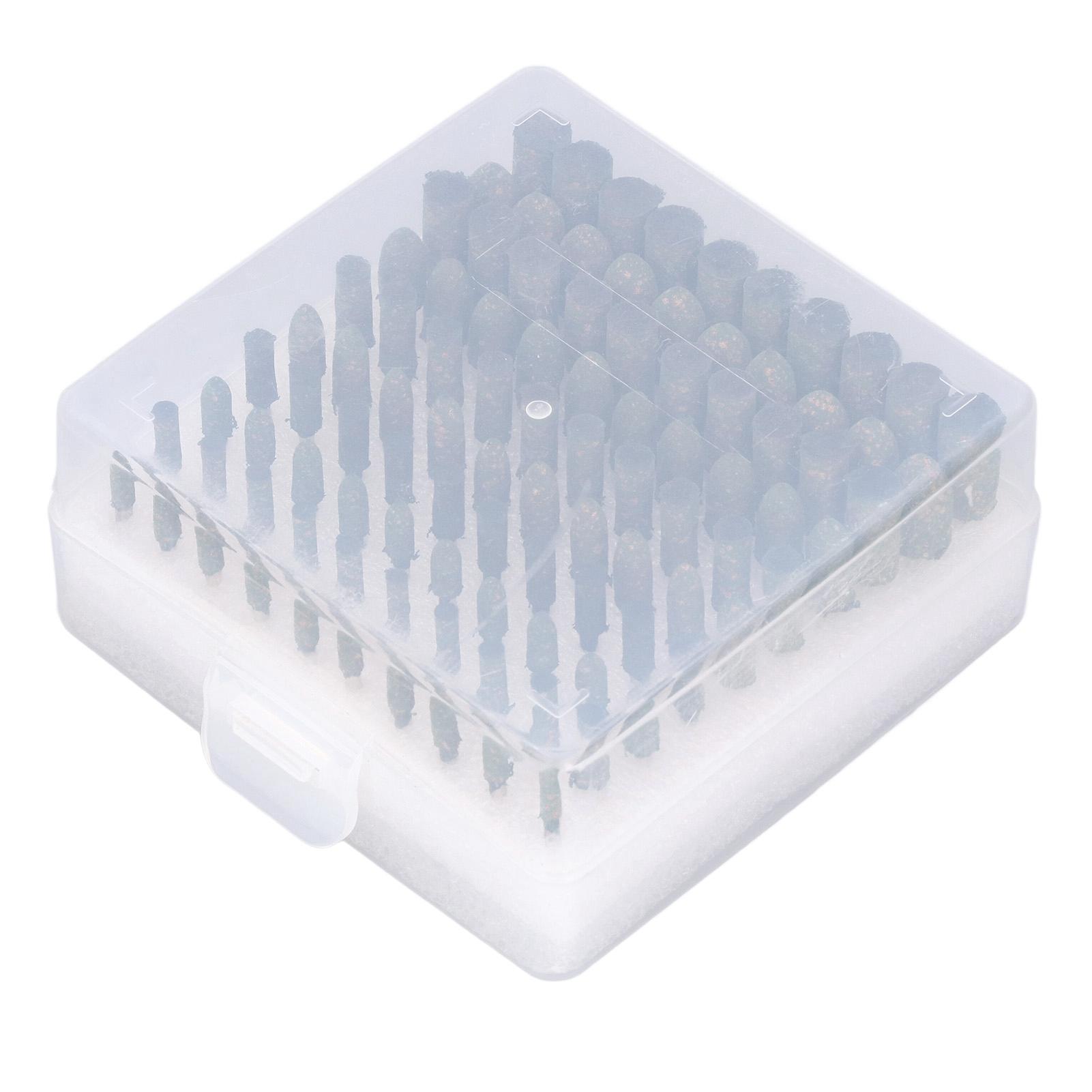 

100 шт. резиновых шлифовальных головок, полировальных бит разных размеров, набор аксессуаров для металла и стекла