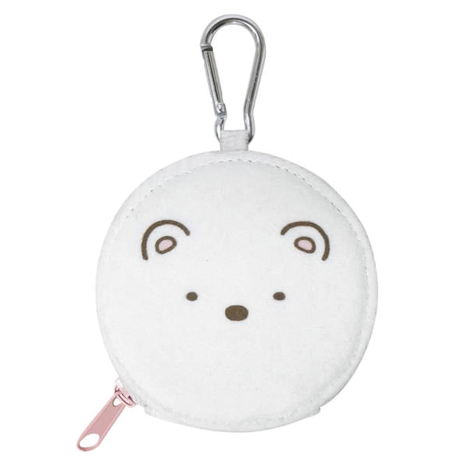 K Company Sumikkogurashi Round Pouch Carabiner CKMP1-SG H9.4W9.4D2.5cm