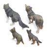 Wolf Figurines Smell-less Preschool Educational Active Poses
