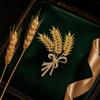 Elegant Wheat Ear Brooch Pin for Women Classic Floral Design Accessory Suitable for Jackets Coats and Blazers Decorative Metal Brooch