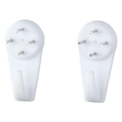 30 Pcs Clock Hangers Traceless Nail  Non-Trace Hanging for Picture Photo Frame Clock Hangers Drywall