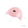54W Dual Light UV LED Nail Lamp for Gel Curing, Large Space, Sun Pink
