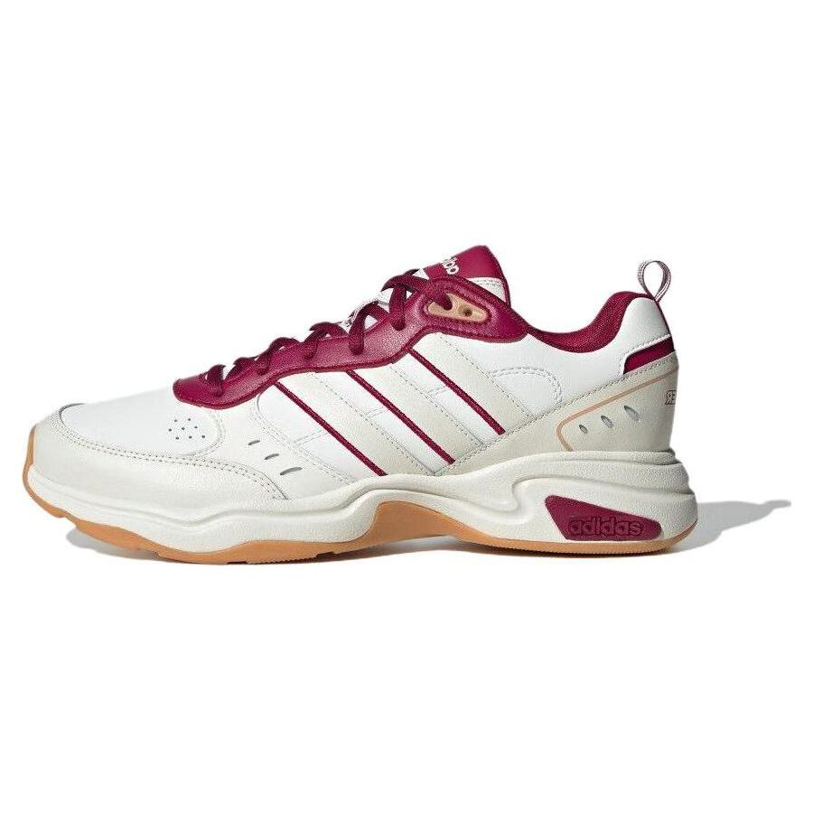 Adidas Neo Strutter Comfortable Versatile Slip Resistant Durable Low Top Casual Shoes Unisex Casual Shoes Light-Red ID3572