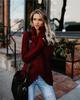 2026 Autumn-Winter Women's Long Sleeve Irregular Knit Sweater - European & American Trend