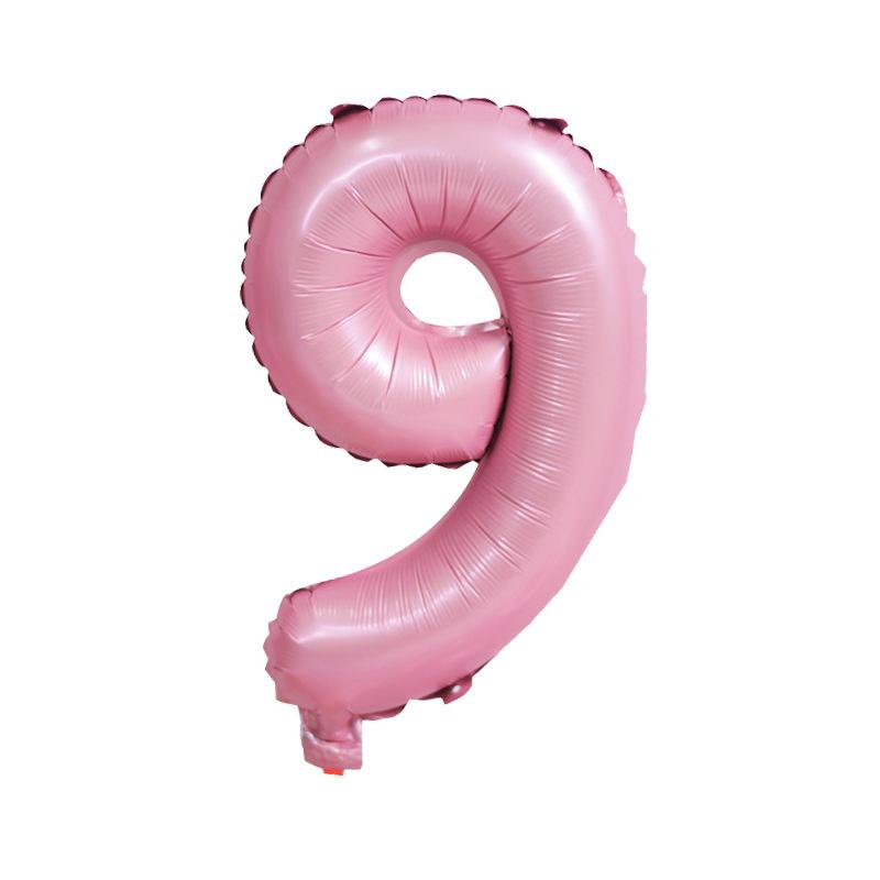 32 Inch Digital Balloon Rose Red Digital Caramel Color Medium Digital Helium Balloon Can Float