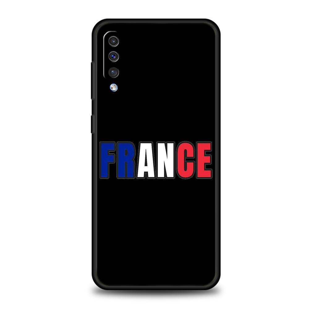 France flag Phone Case For Samsung A54 A52 A24 A14 A50 A72 A70 A10 A30 A40 A20S A20E A02S A12 A22 A34 A42 A32 5G A04s Cover