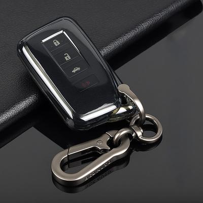 Transparent Black Soft Tpu For Lexus Nx 200 Nx300H Rx 350 450H Es 350 Es 300H Remote Car Key Case Cover Fob Bag Keychain Keyring